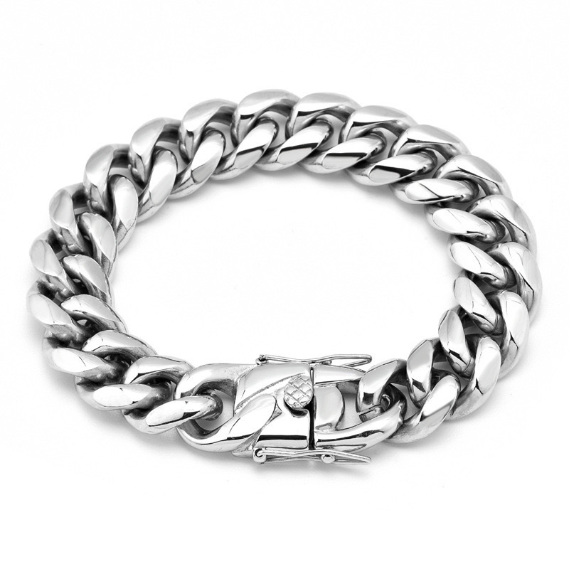 Streetwear Brand Jewelry - Bracelet en acier inoxydable de la