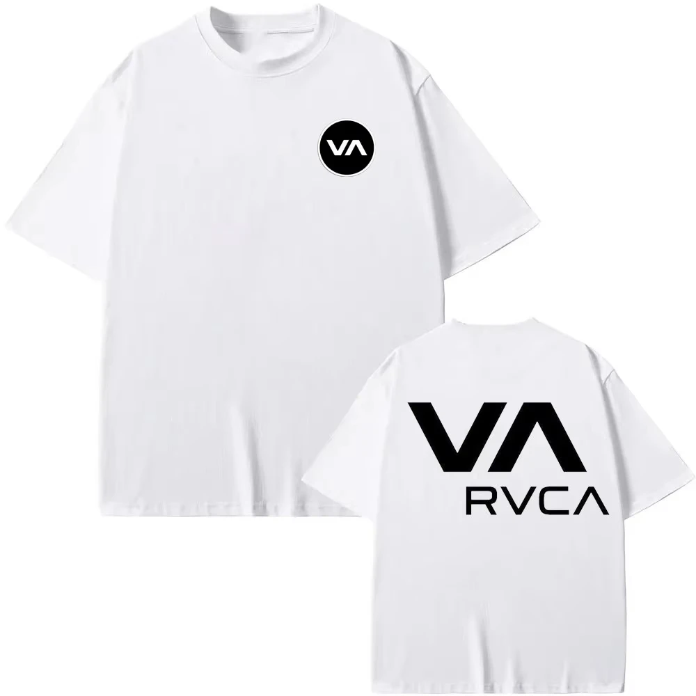 Streetwear Brand Designer - T-shirt RVCA noir en coton pour