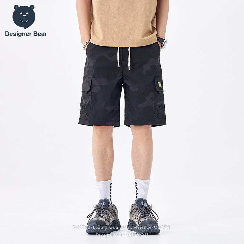 Shorts Cargo Camouflage d'été  - Streetwear Brand Designer avis et prix