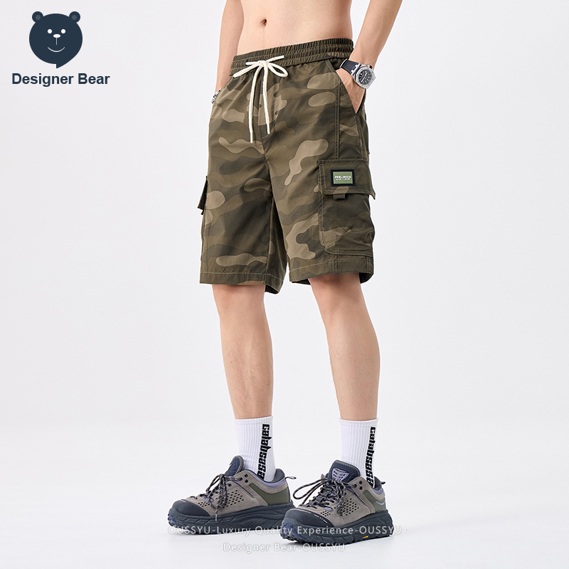 Shorts Cargo Camouflage d'été  - Streetwear Brand Designer avis et prix