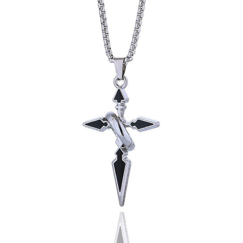 Collier pendentif croix de mar - Streetwear Brand Jewelry avis et prix