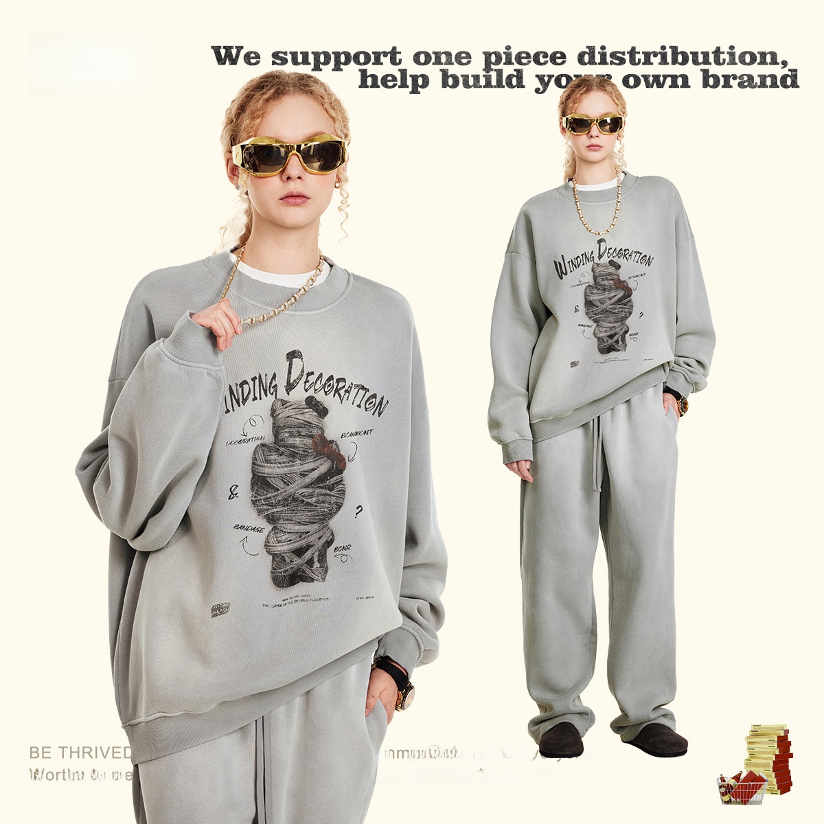 Kit k Sle Hoodie ex Winter Thi - Streetwear Brand With K avis et prix