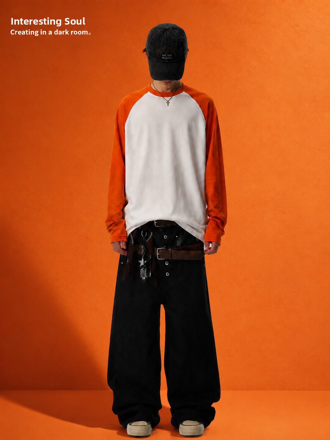 T-shirt unisexe à manches long - Streetwear Brand With K avis et prix