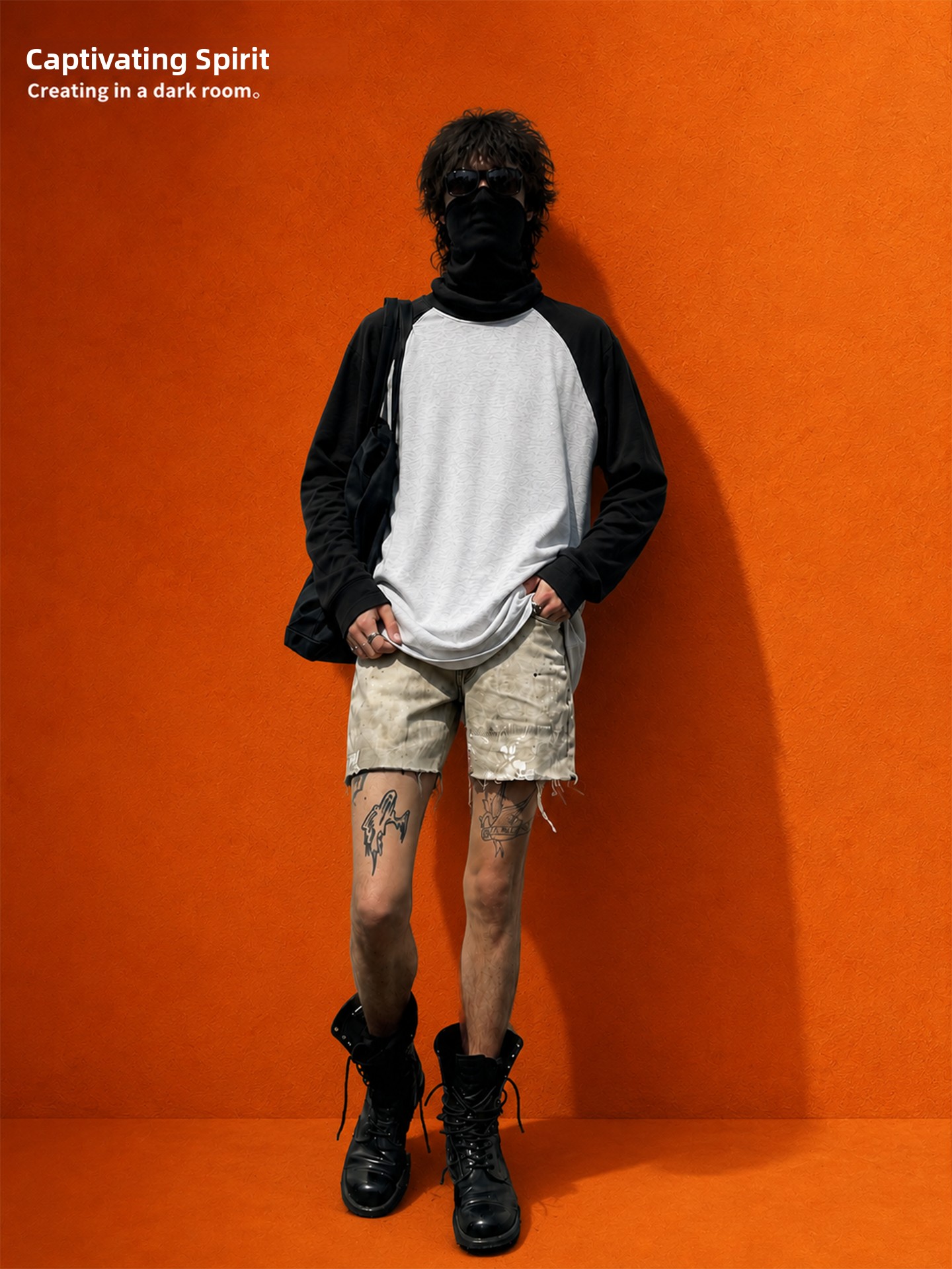 T-shirt unisexe à manches long - Streetwear Brand With K avis et prix
