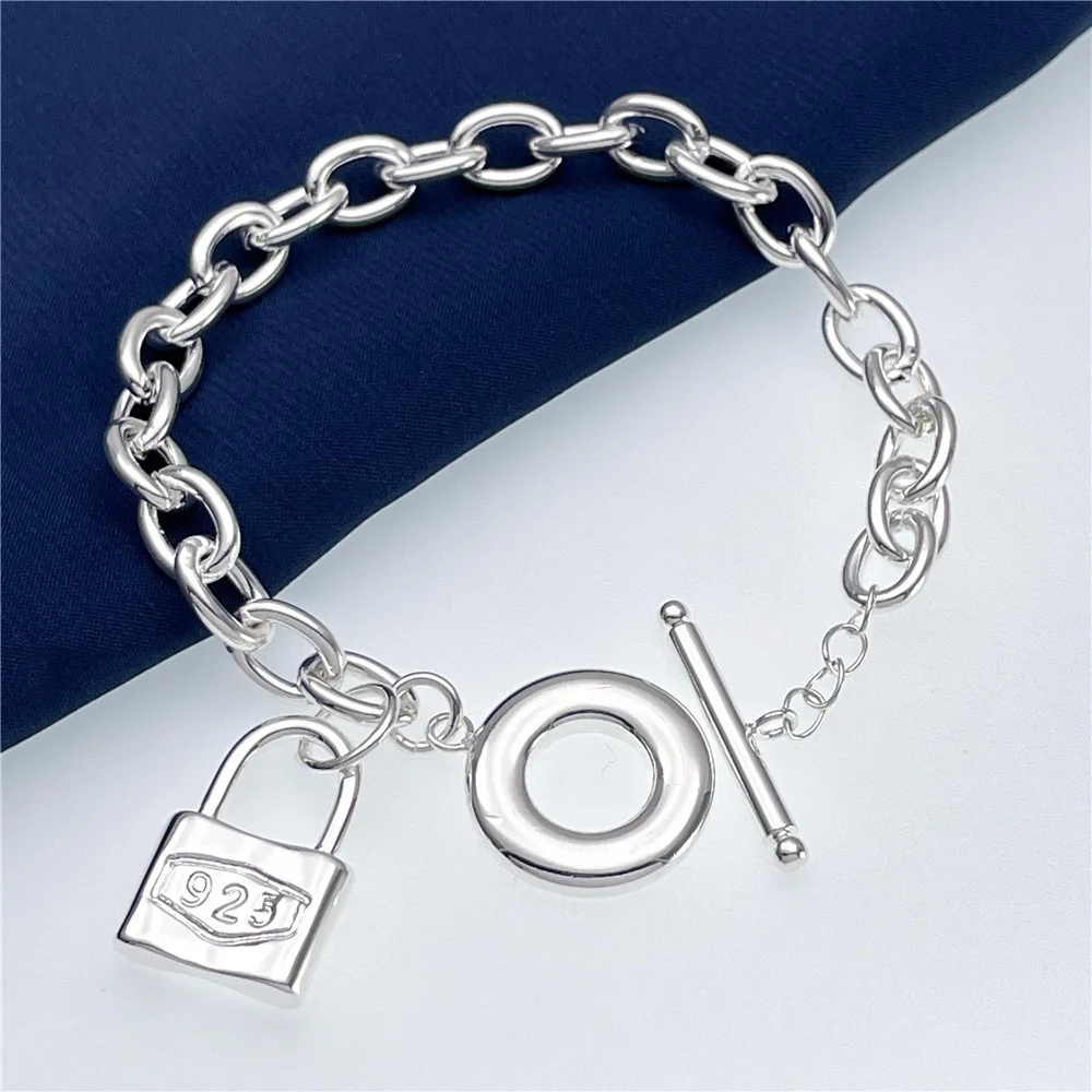 Bracelets à fermoir en argent  - Streetwear Brand Jewelry avis et prix