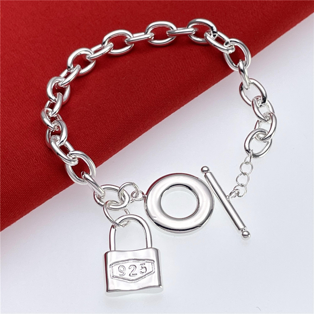 Bracelets à fermoir en argent  - Streetwear Brand Jewelry avis et prix