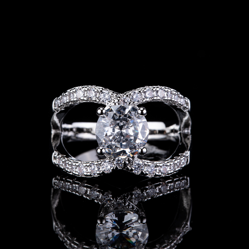 Bague en diamant en argent reg - Streetwear Brand Jewelry avis et prix
