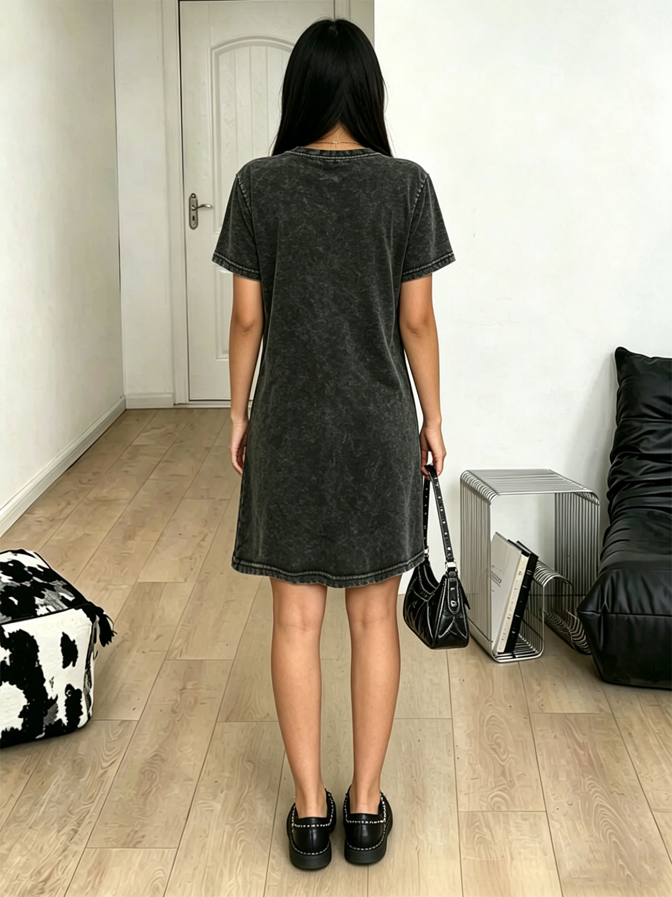 Robe t-shirt vintage délavée p - Streetwear Brand Paris avis et prix