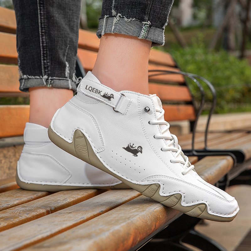 Chaussures en cuir pour hommes - Streetwear Brand Luxury avis et prix